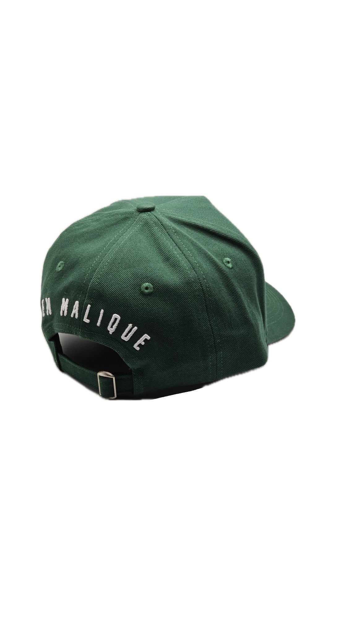 Forest Green Cap with White Logo