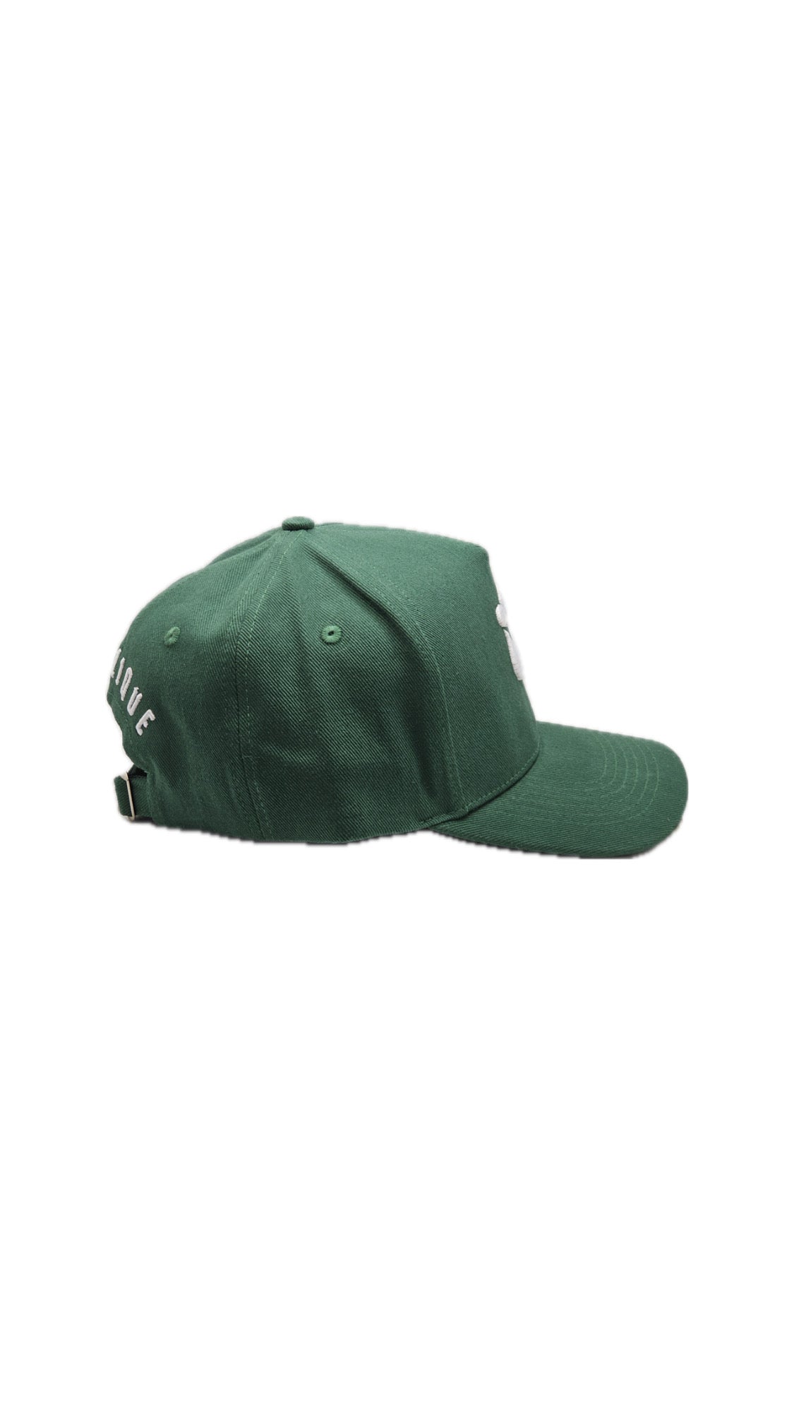 Forest Green Cap with White Logo