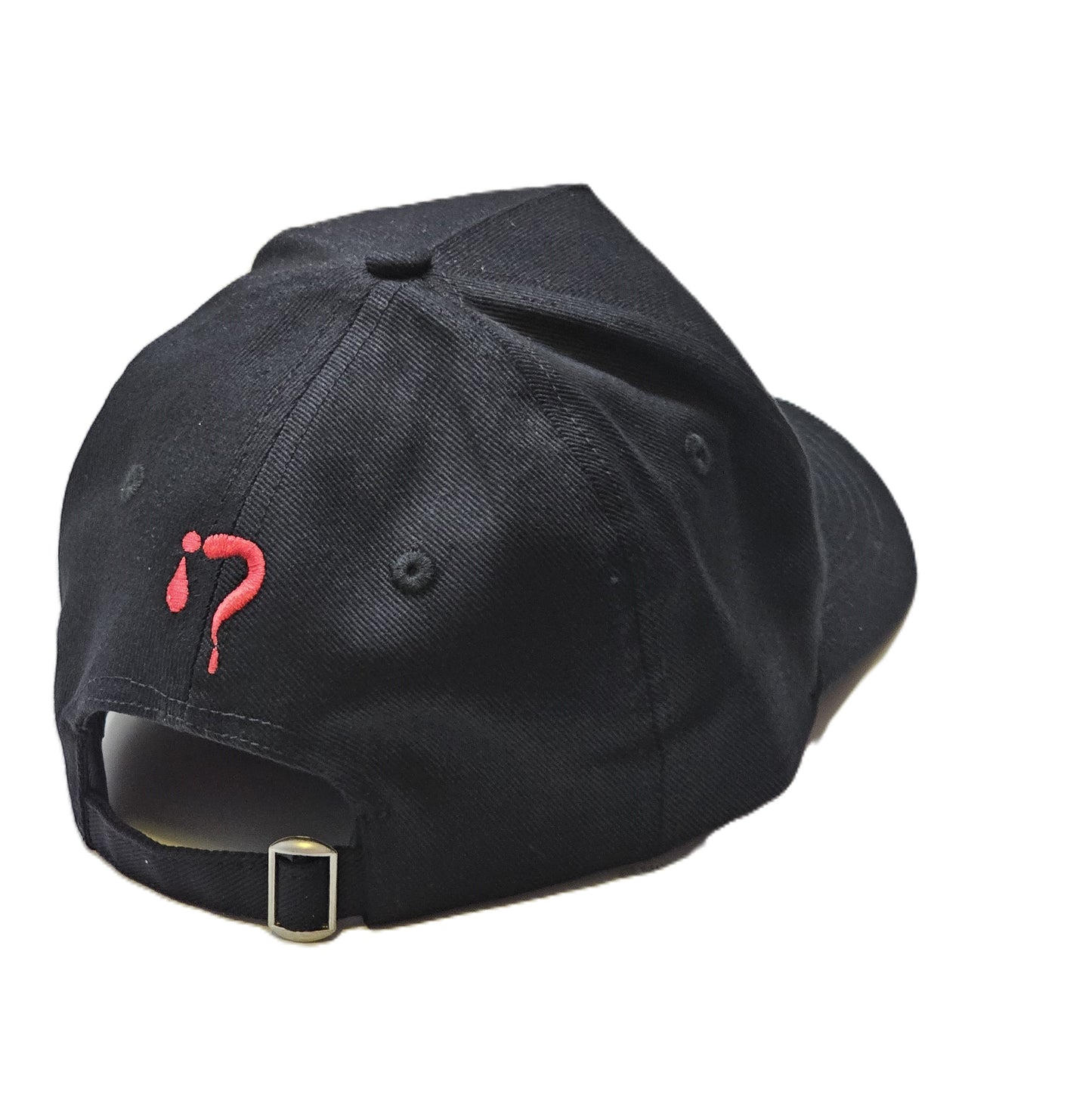 Black with Red Em Malique Cap